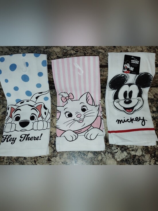 Disney Other - Disney Character Kitchen Towel Trio (Set of 3)Condition: New With Tags (NWT)